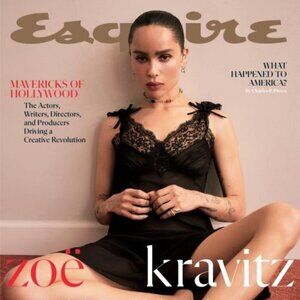 Esquire Magazine Single Issue Sept 2024 Mavericks of Hollywood Zoë Kravitz